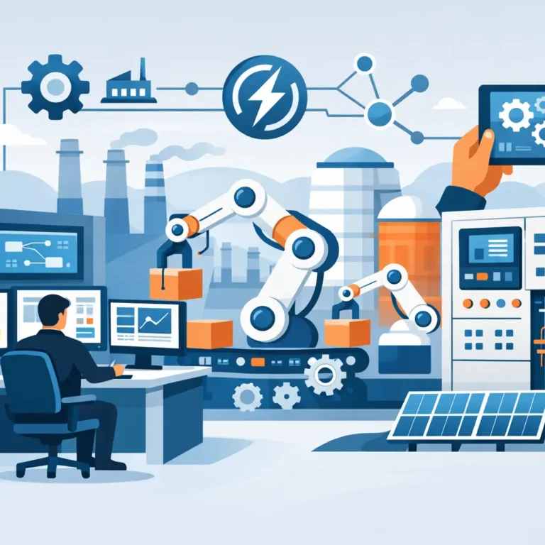 Control y automatización eléctrica en planta