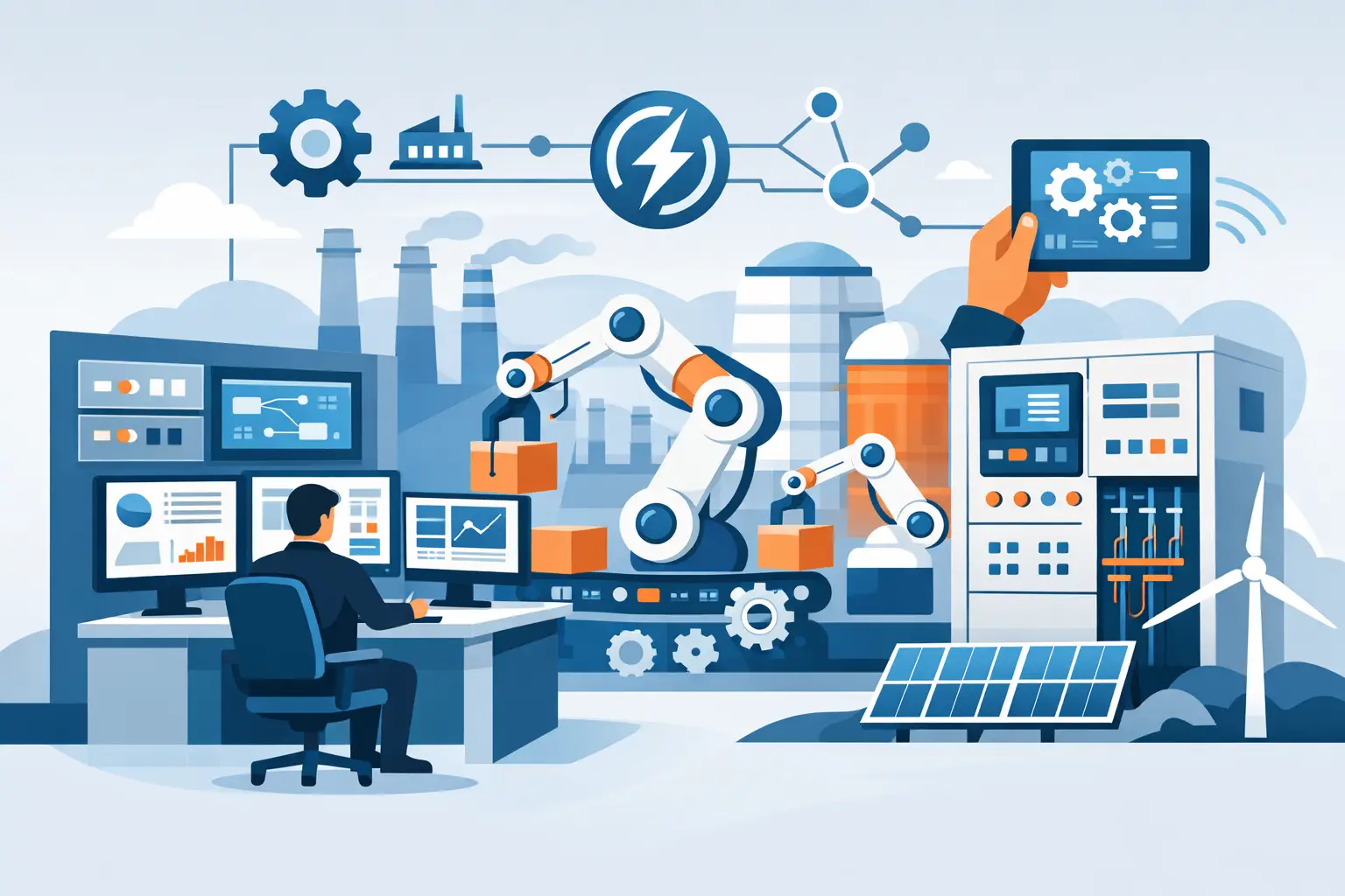 Control y automatización eléctrica en planta