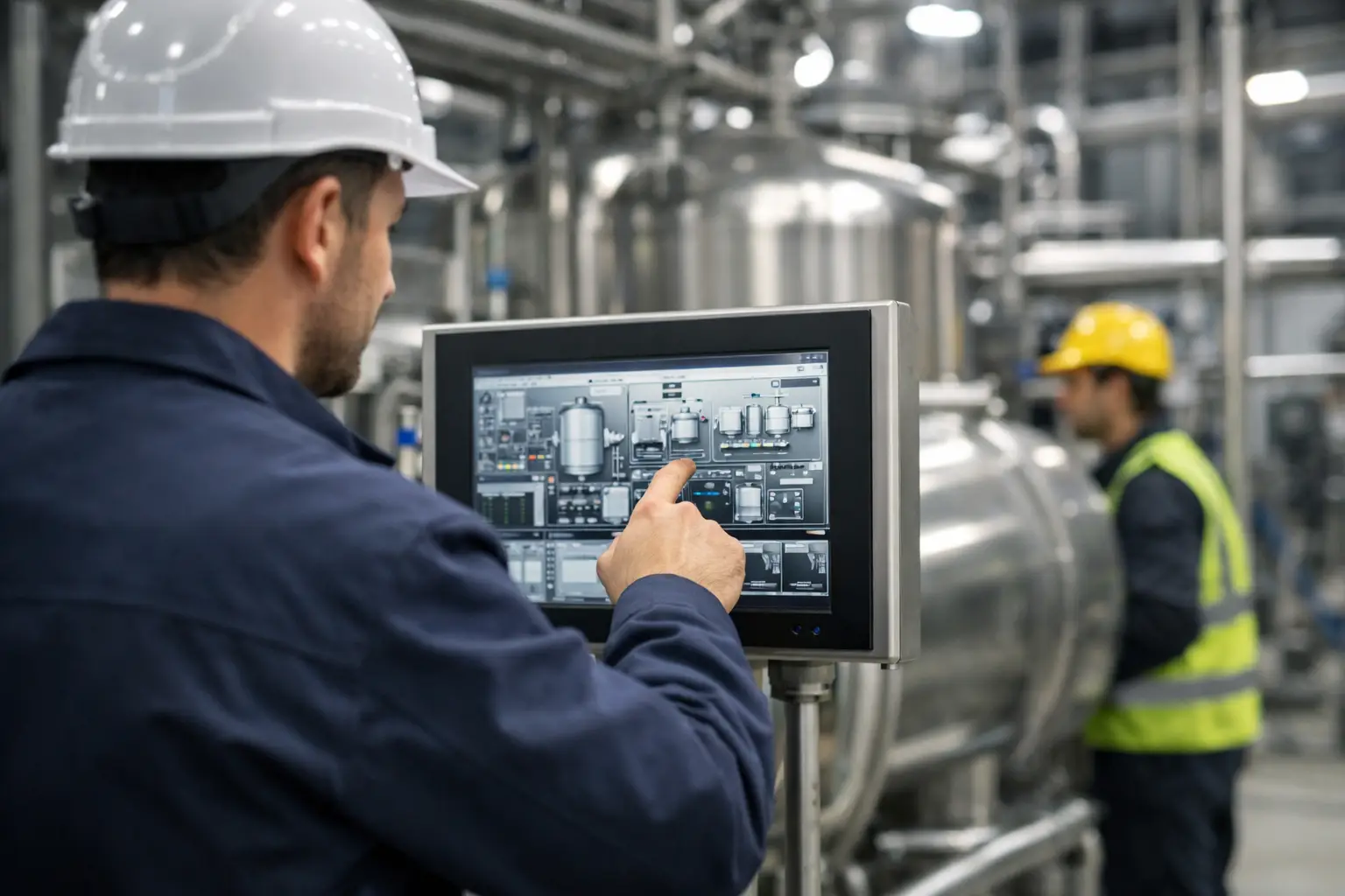 Cómo integrar HMI industrial en una planta