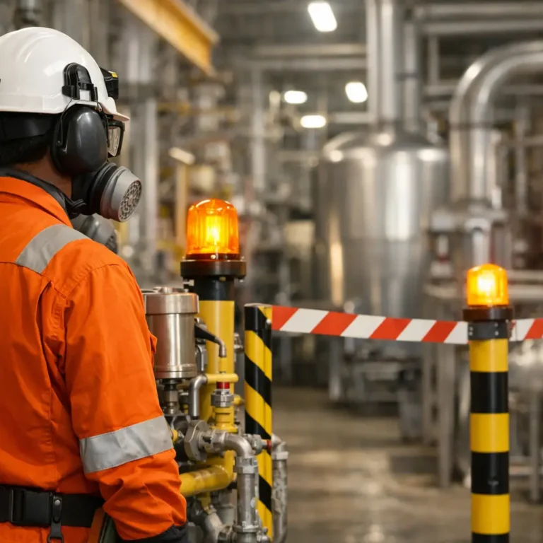 Ejemplos de áreas clasificadas en planta industrial