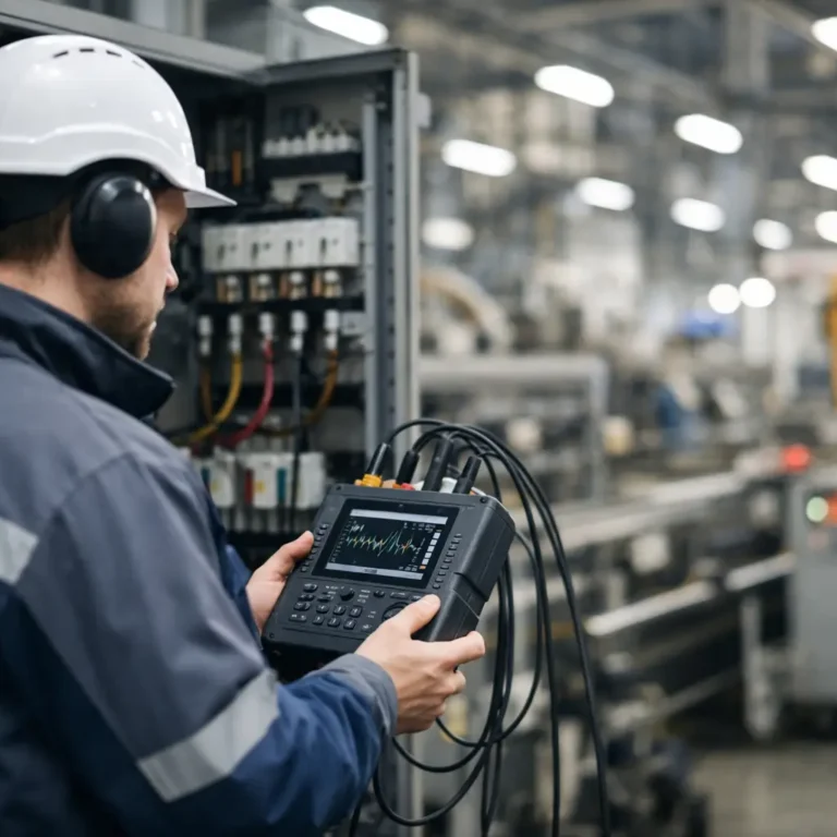 Guía de calidad de energía industrial en planta