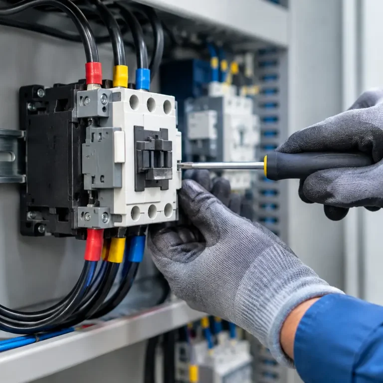 Causas de fallas en contactores industriales