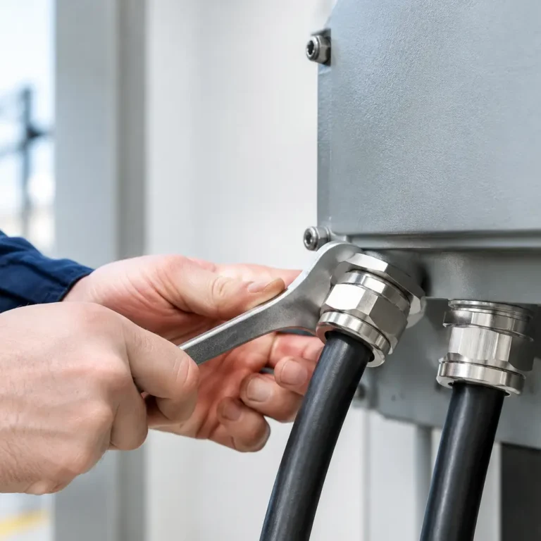 Cómo instalar prensaestopas antiexplosivos certificados