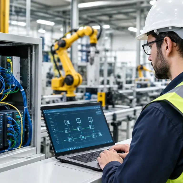 Guía de redes industriales para una planta confiable