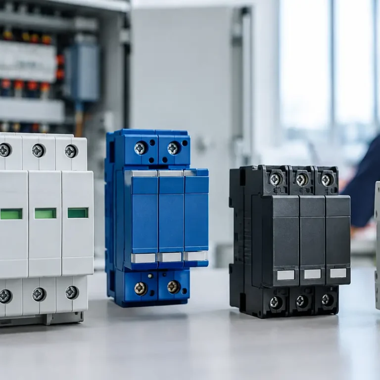Tipos de protectores de sobretensión industrial
